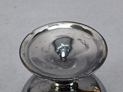 Antique 19th Century British Silver Luster Gold Interior Goblet Circa 1830s B