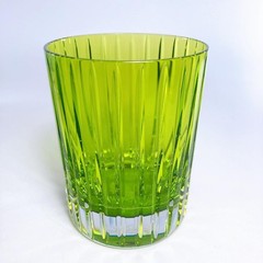 Baccarat Harmonie Harmony Moss Green Tumbler Glass H10.5cm #1