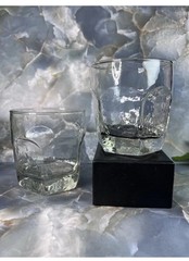 2 – Libbey Chivalry Clear 3 1/4” Old Fashioned Rocks Whiskey Glass Barware 8 Oz