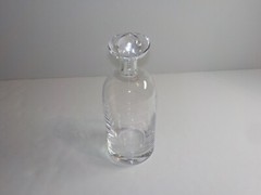 Vintage Blown Glass Crystal Decanter With Stopper Poland Krosno?