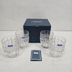 Set of 4 Waterford Marquis QUADRATA Double Old Fashioned DOF