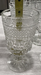 Wexford Stemmed 5oz Drinking Glasses Vintage 5 3 /4 H 2 1/2 1970’s Clean