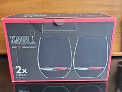 Riedel 2 Cabernet Merlot O Wine Tumblers Glass In Box Unused Germany