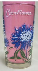 Cornflower 5″ Size Peanut Butter Glass Glasses Drinking Kitchen Mauzy 20-10