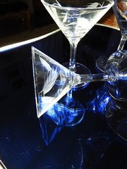 Vtg 4 Crystal Small Martini Glasses Etched Art Deco European Barware H 4.25″