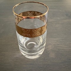 Vtg MCM Czech SPOJENE SKLARNE Glassworks. Lednicke Rovne 4 Shot/Cordial Glasses.