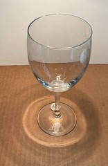 VTG Princess House #233 Set of 4 Rare Crystal Goblets Pine Cone NIB