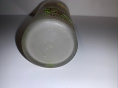 Vtg KENTUCKY Frosted Hazel Atlas State Souvenir 4.74” Glass Tumbler 1950-60s