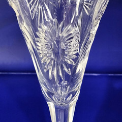Waterford Crystal Millenium Series Five Toasts Universal Wishes Champagne Flute