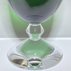 Baccarat Vega Green Small Wine Glass H14cm