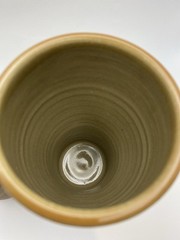 2 New Winowiecki Pottery Wheel Thrown Fetch Brewing Co Stoneware Pints, USA