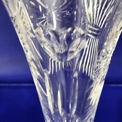 Waterford Crystal Millenium Series Five Toasts Universal Wishes Champagne Flute
