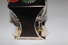 Vintage Libbey Citation Cordial 1 oz. Stemware Glasses Set of 4