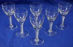 Stuart Ariel (6) Cordial Glasses, 3 7/8″ (B5)