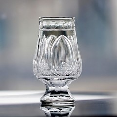 Hand cut Crystal diamond Whiskey Glasses 240ml/8oz-Luxury mens gift