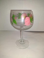 Franciscan Desert Rose Wine Glass All Purpose Vintage