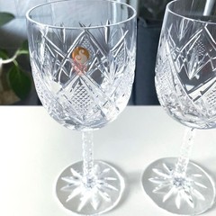 TOYO-SASAKI GLASS Wine Glass 2pcs set 16×6.5cm/6.29×2.55″ TOYO-SASAKI GLASS