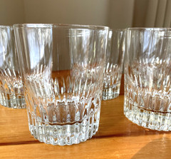 Whiskey Glasses Set of 6 Charleston Luminarc J.G. Durand Classic Old Fashioned