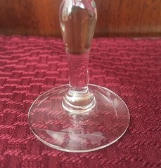 Etched Floral Crystal Elegant Glass 4″ Tall Cognac / Shot Glass