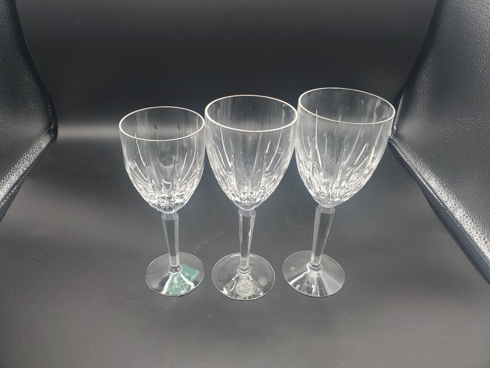 Lenox Crystal Clarity Plain 3 Piece Lot LK