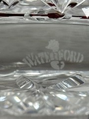 11 Waterford Ballybay Criss Cross Vertical Cut Crystal Highball Glasses 5 1/2»