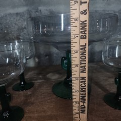 LIBBEY GLASS Juniper Cactus Stem Grande XL Margarita Glass 16oz 12oz