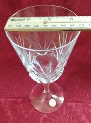 J.G. Durand 24% Lead Crystal Stemware ~Cut Glass ~Made In France ~EUC ~Set Of 3