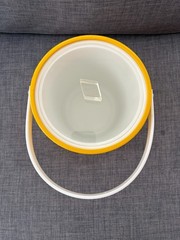 Culver Glasses Meadow Yellow Frosted Highball Bucket Brigade Ice Bucket Yellow