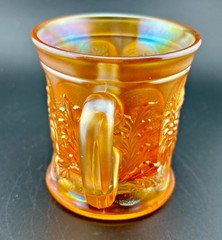 Northwood Marigold Dandelion Carnival Glass Mug