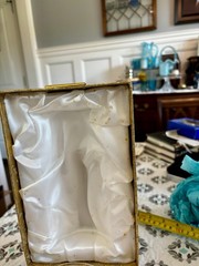 Vintage Minton 25 th Anniversary Of QEII Coronation Lead Glass
