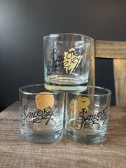 Set of 3 Sailor Jerry Tattoo Flash Rocks Glasses Tiger Snake Elephant