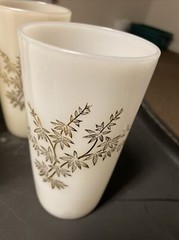 Vintage Federal Glass Golden Glory Beverage Tumbler
