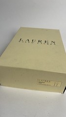Lauren Ralph Lauren Latham Platinum Fluted Champagne Glasses Set of 2 in Box