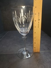 Vintage Gold Trim Goblets Gorham Crystal Royal Devon