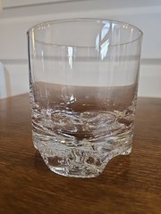 Vintage Iittala Gaissa Finland Old Fashioned Whiskey Glass 6 oz Excellent