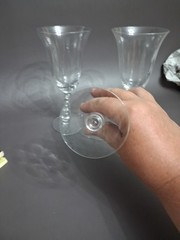 Imperial Candlewick 9oz Goblets Set Of 3. 3400