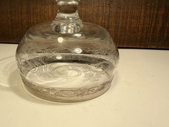 Set Of 2 Platinum Band, Etched Scrolls, Water Stem Champagne Glasses Vintage