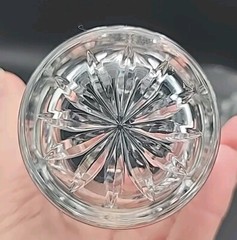 2-Gorham O’TANNENBAUM Christmas Tree 8oz Double Old Fashioned Glass 4 1/8″