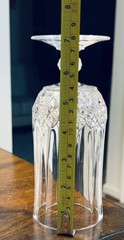 2 Longchamp Crystal Ice Tea /Cocktail Glass Cristal D’Arques-Durand Discontinued