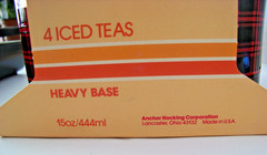 1960s Anchor Hocking Scottie Dog Heavy Base Iced Tea & 4 Rocks Glasses 12 pc Lot