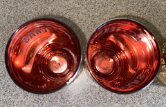 Set Of 4 Vtg I Love Texas Drinking Glasses Gold Green Red Korea Barware, Guilded
