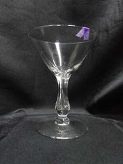 Kosta Boda Grace, Flared, Bubble Stem: Liquor Cocktail, 4 5/8″ Tall, As Is