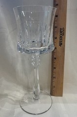Vintage Mikasa Marquis Crystal Wine/Water Stemmed Glass ~8 3/8” High