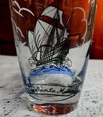 Vintage Libby-The Santa Maria Glasses-Set Of 6