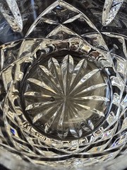 Waterford Crystal ARAGLIN Old Fashioned 9 Oz Rocks Glass Set of 2 Ireland