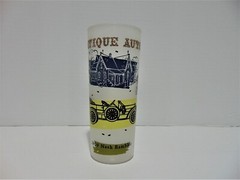 Anchor Hocking Antique Autos 1909 Nash Rambler Ice Tea Tumbler
