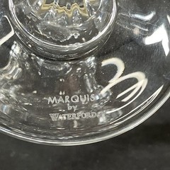 Waterford Crystal Marquis Markham Iced Beverage Glasses Set 2 Goblets Unused