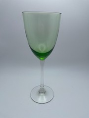 Lenox Blown Assorted Color Gems Stemmed Wine Glasses 10oz Green Blue S/6 B93