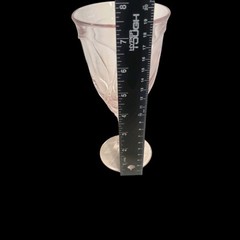 Vtg Noritake Sweet Swirl Wine Glass 8oz Pink Water Iced Tea 7.5″ Goblet Japan