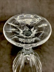 Heisey Narrow Flute Stem #393 4 1/4″ Sherry Glass